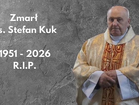 Nie żyje ksiądz Stefan Kuk. Przez wiele lat posługiwał w parafiach na Lubelszczyźnie