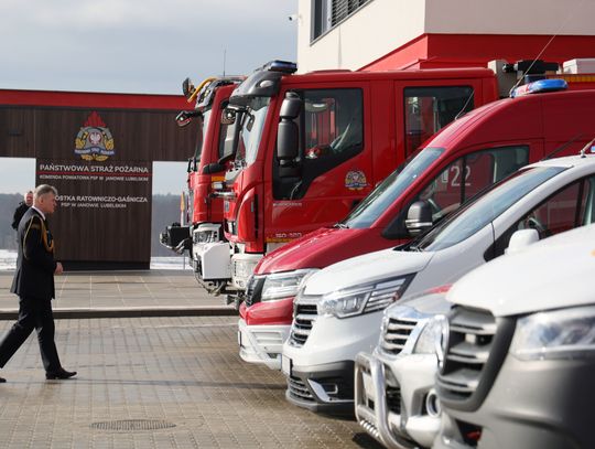 Nowa siedziba Komendy Powiatowej PSP w Janowie Lubelskim ma blisko 2,2 tys. mkw. powierzchni użytkowej i mieści się w miejscowości Borownica, niedaleko drogi ekspresowej S19