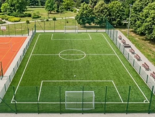 wizualizacja nowych boisk w Kazimierzu