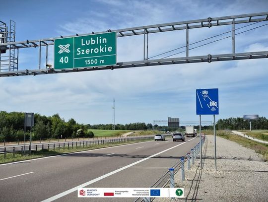 Kamery odcinkowego pomiaru prędkości na drodze ekspresowej S19 między węzłami Lublin Węglin i Lublin Sławinek