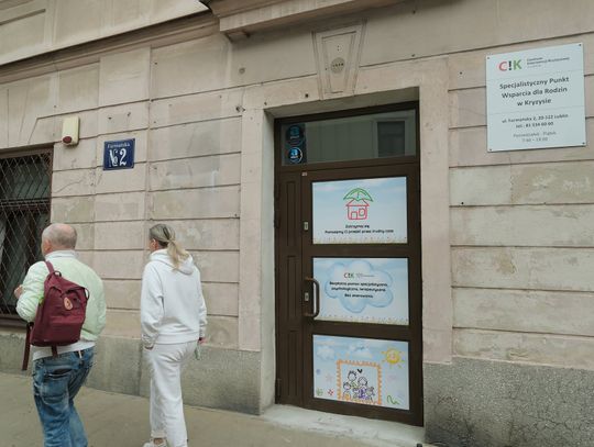Nowy punkt wsparcia dla rodzin w Lublinie. Bezpłatna pomoc bez skierowania centrum interwencji kryzysowej