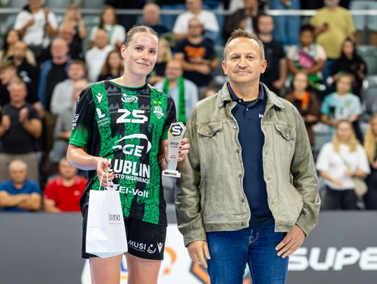 Oliwia Domagalska (PGE MKS El-Volt Lublin): Cieszę się, że dostałam szansę wejścia na boisko