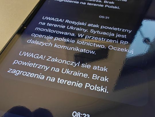 Alert RCB smartfon