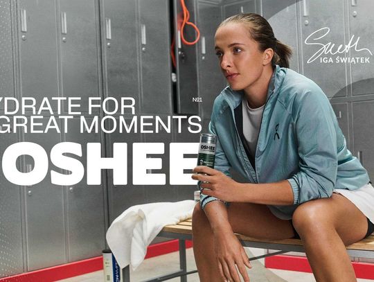 OSHEE i Iga Świątek wracają z nową odsłoną „Hydrate for Great Moments”