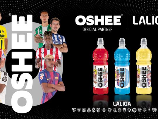 OSHEE oficjalnym partnerem LALIGA na 43 rynkach europejskich OSHEE oficjalnym partnerem LALIGA na 43 rynkach europejskich