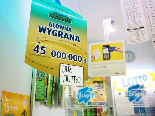 Padła najwyższa wygrana w historii Lotto. Gracz zgarnął prawie 45 mln zł