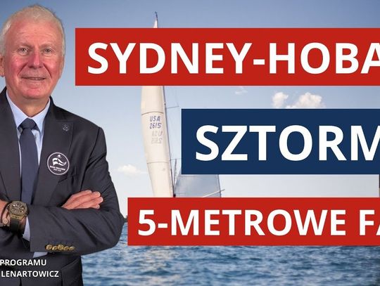 Pięciometrowe fale i huragan za burtą