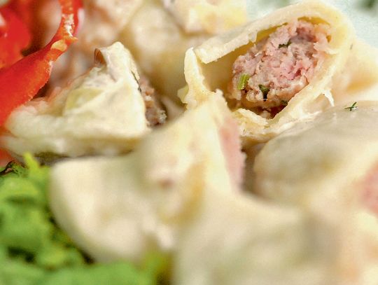Pierogi na talerzu