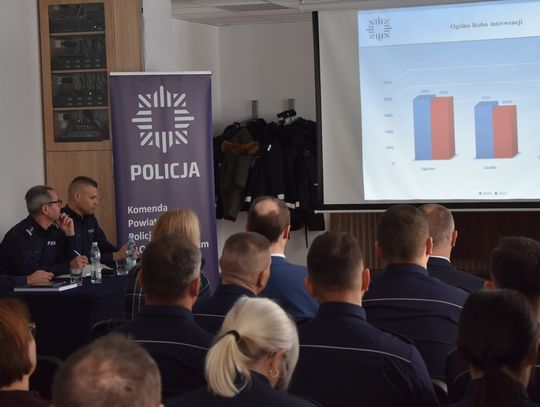Roczne podsumowanie pracy KPP w Opolu Lubelskim za 2025 rok