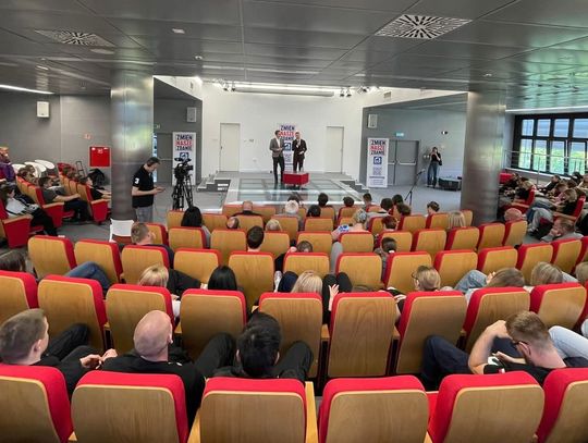 spotkanie z europosłem Patrykiem Jakim i posłem Sebastianem Kaletą