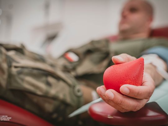 Akcja krwiodawstwa w RCKiK w Lublinie – ponad 80 osób oddało krew w ciągu kilku godzin.