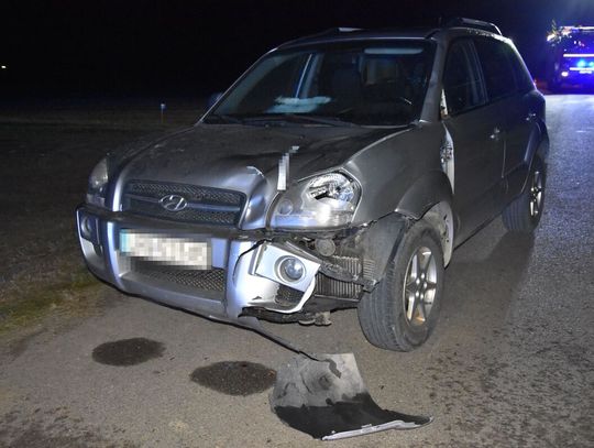 Potrącił dwoje pieszych. 67-latek miał 1,5 promila