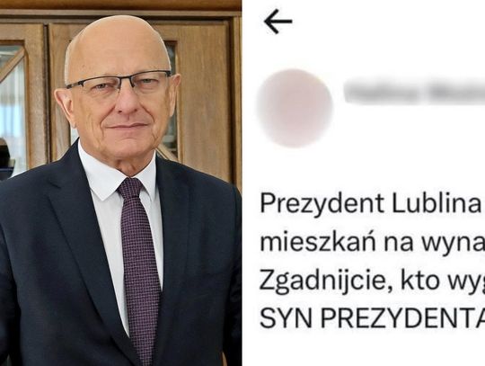 Prezydent Żuk pomówiony. „Wpis już usunięto”
