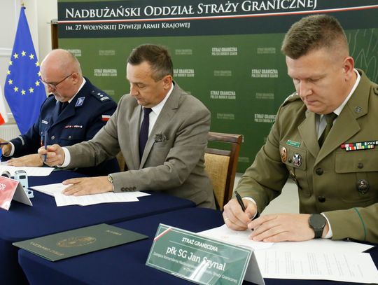 Policja Straż graniczna porozumienie