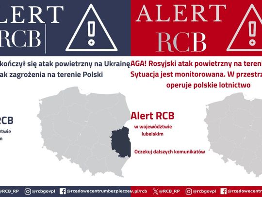 RCB pomyliło Lubelskie z Lubuskim. Alert o zagrożeniu trafił do złego województwa