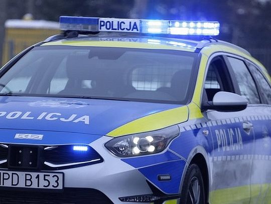 Rowerem na drodze ekspresowej. 68-latek zaufał nawigacji radiowóz