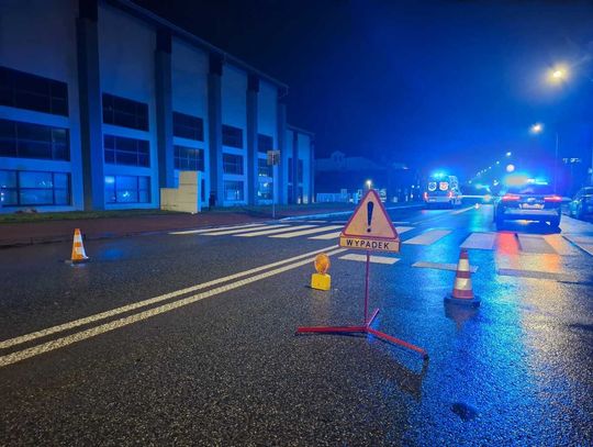 Ryki: Przechodziła przez oznakowane przejście. Kierowca toyoty się nie zatrzymał wypadek_Ryki