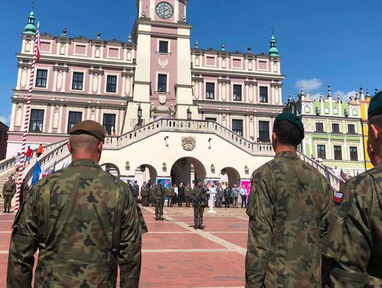 Rynek Wielki Zamość Wojsko