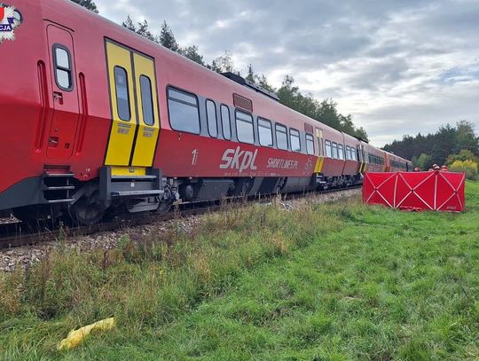 Śmiertelne potrącenie na torach pod Zwierzyńcem. 82-latek zginął na miejscu