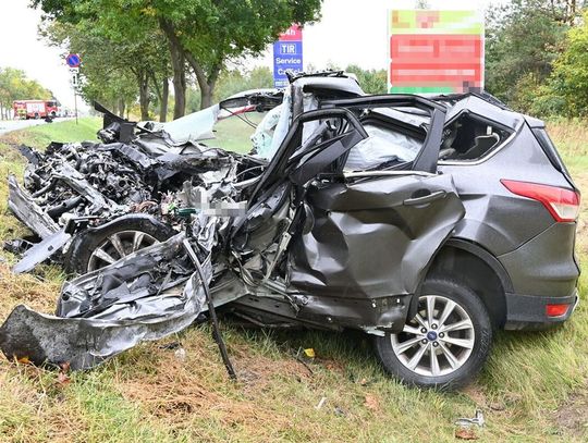 Śmiertelny wypadek na krajowej dwójce. Zginął 30-letni kierowca