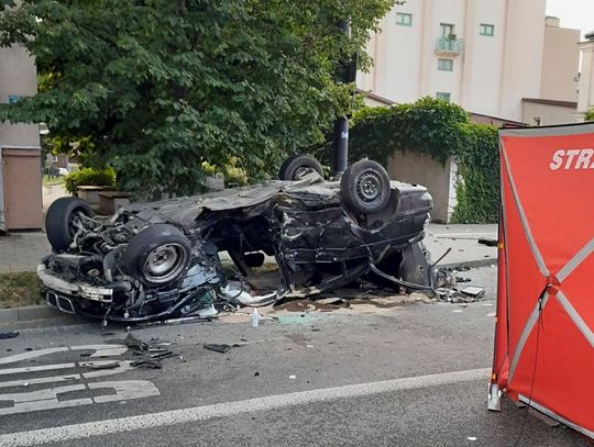 Śmiertelny wypadek w centrum Lublina. Siedem osób trafiło do szpitala