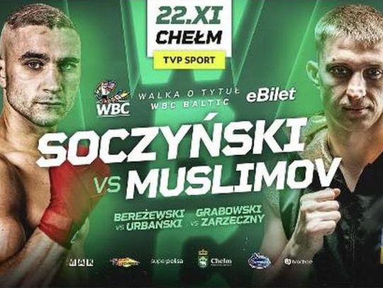 Soczyński i Muslimov zmierzą się w walce wieczoru podczas gali Knockout Boxing Night 42 w Chełmie