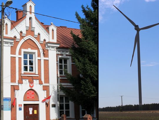 Spór o gigantyczne wiatraki w gminie Kurów