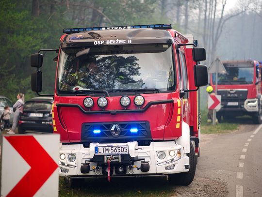 Strażacy zakończyli akcję w Puszczy Solskiej. Po tygodniu pożar został ugaszony