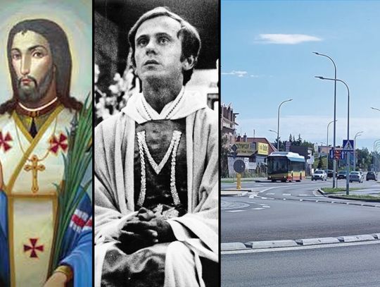 Święty i błogosławiony na tablice. Ronda z nowymi patronami patroni_Biała_Podlaska