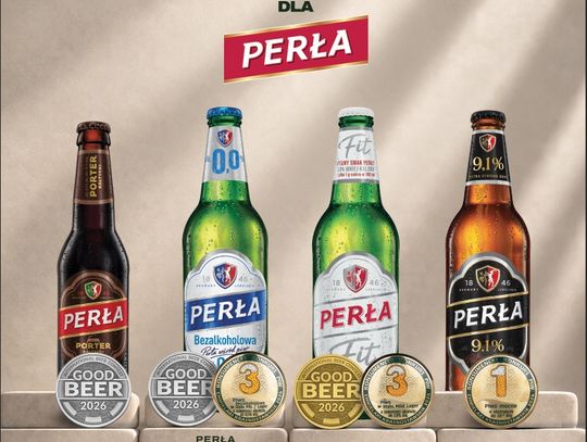 Sześć medali dla Perły w dwóch konkursach piwnych