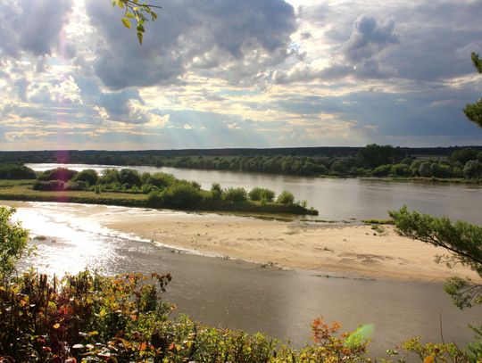 Mięćmierz, widok na Wisłę