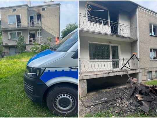 Tragiczny pożar pod Kraśnikiem. W domu znaleziono ciało 81-latki