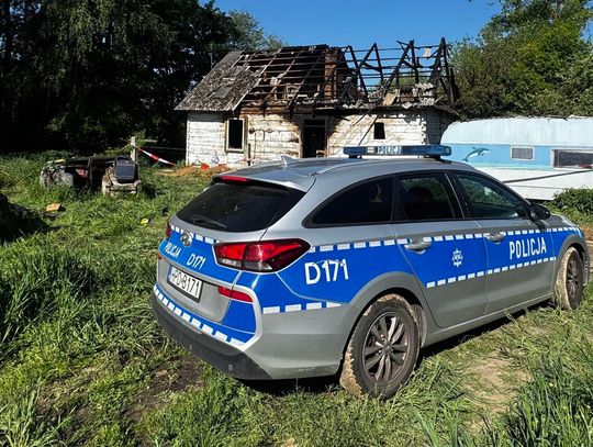 Tragiczny pożar pod Lublinem. W pogorzelisku znaleziono 2 osoby Tragiczny pożar pod Lublinem. W pogorzelisku znaleziono 2 osoby
