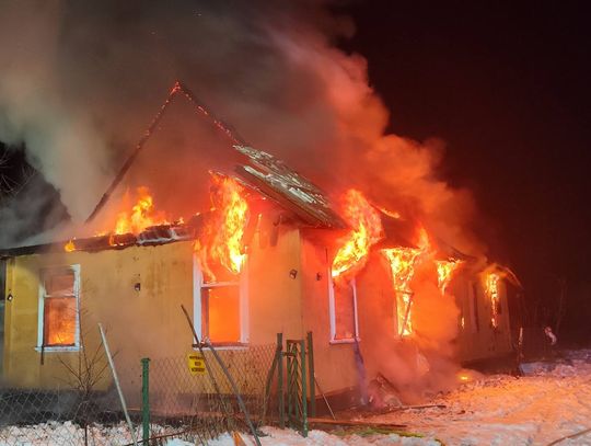 Tragiczny pożar w powiecie włodawskim. Nie żyje 93-letnia kobieta