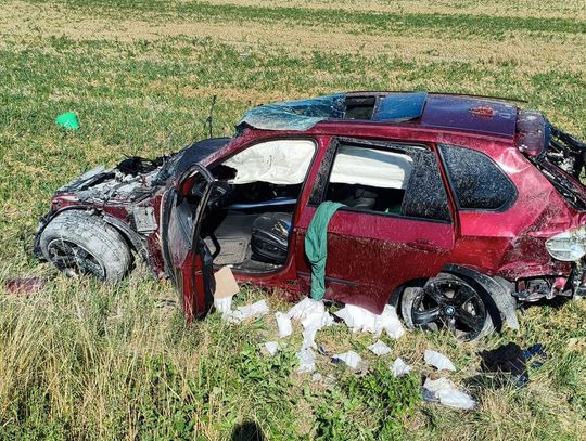 Tragiczny wypadek pod Chełmem. 57-latek zginął po zderzeniu BMW z Mercedesem