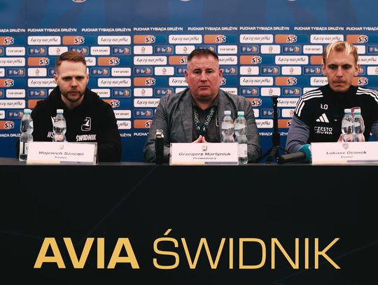 Trener Avii Świdnik po meczu z Rakowem: Możemy chodzić z podniesioną głową