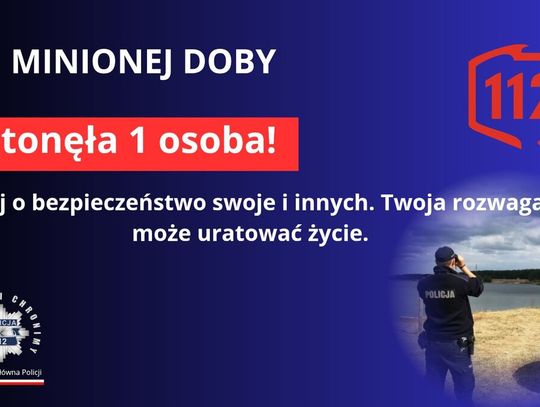 Utonął 65-latek. Pierwszy taki przypadek w tym sezonie letnim na Lubelszczyźnie