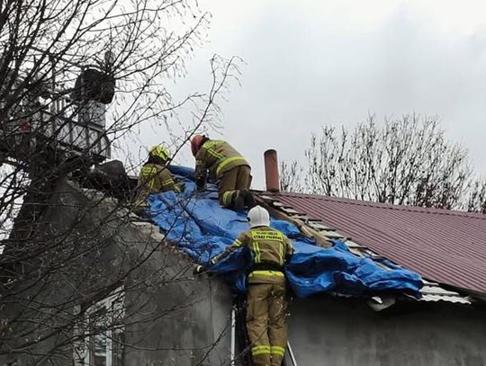 Wichury nad Lubelszczyzną. Setki interwencji strażaków i tysiące odbiorców bez prądu