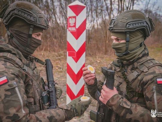 Wielkanoc na służbie. Terytorialsi z Lubelszczyzny pilnują granicy i infrastruktury