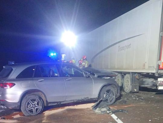 Wypadek na krajowej 17-stce