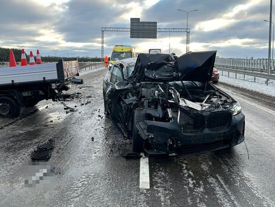 Wypadek na S12. Policja wyznacza objazdy Wypadek na S12. Policja wyznacza objazdy