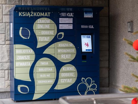 Książkomat Biblioteki KUL – całodobowy odbiór książek