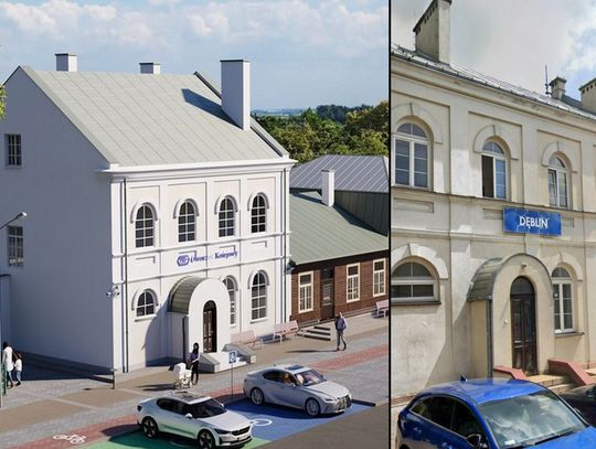 dworzec kolejowy w Dęblinie