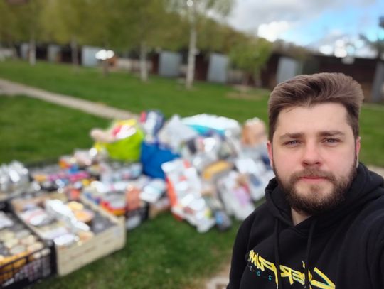 Mieszkańcy Świdnika zebrali ponad 1,5 tony karmy dla zwierząt w ramach akcji upamiętniającej Łukasza Litewkę.