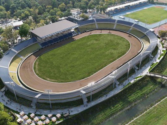 Znamy terminarz żużlowców, a co dalej z ich stadionem? wizualizacja stadion