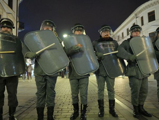ZOMO na ulicach Lublina. Przypomnieli stan wojenny ZOMO_Lublin