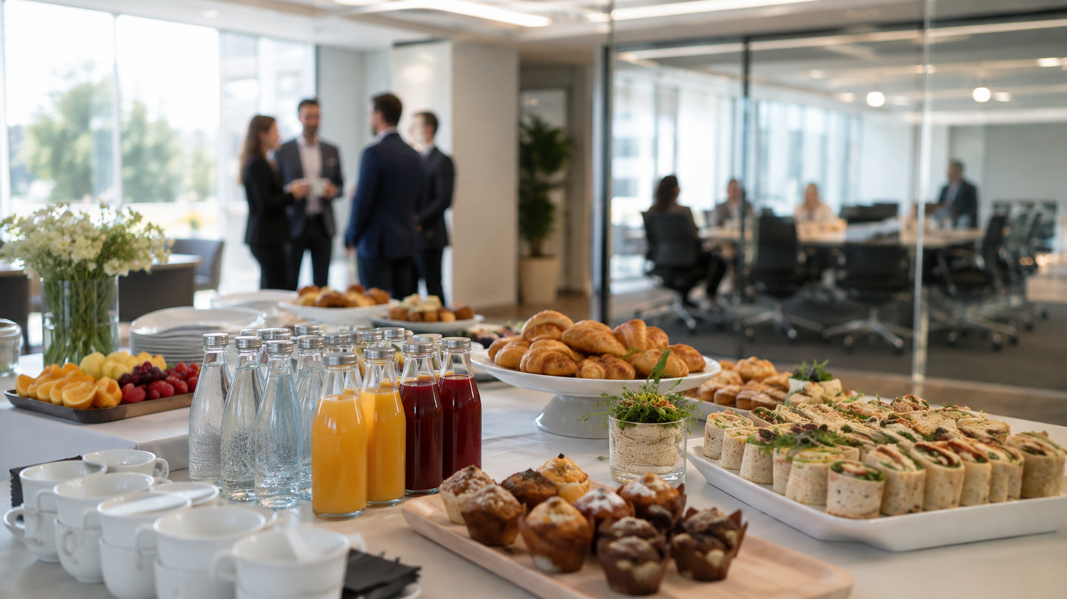 Catering dla firm – jak dobrze zaplanować poczęstunek na spotkania ...