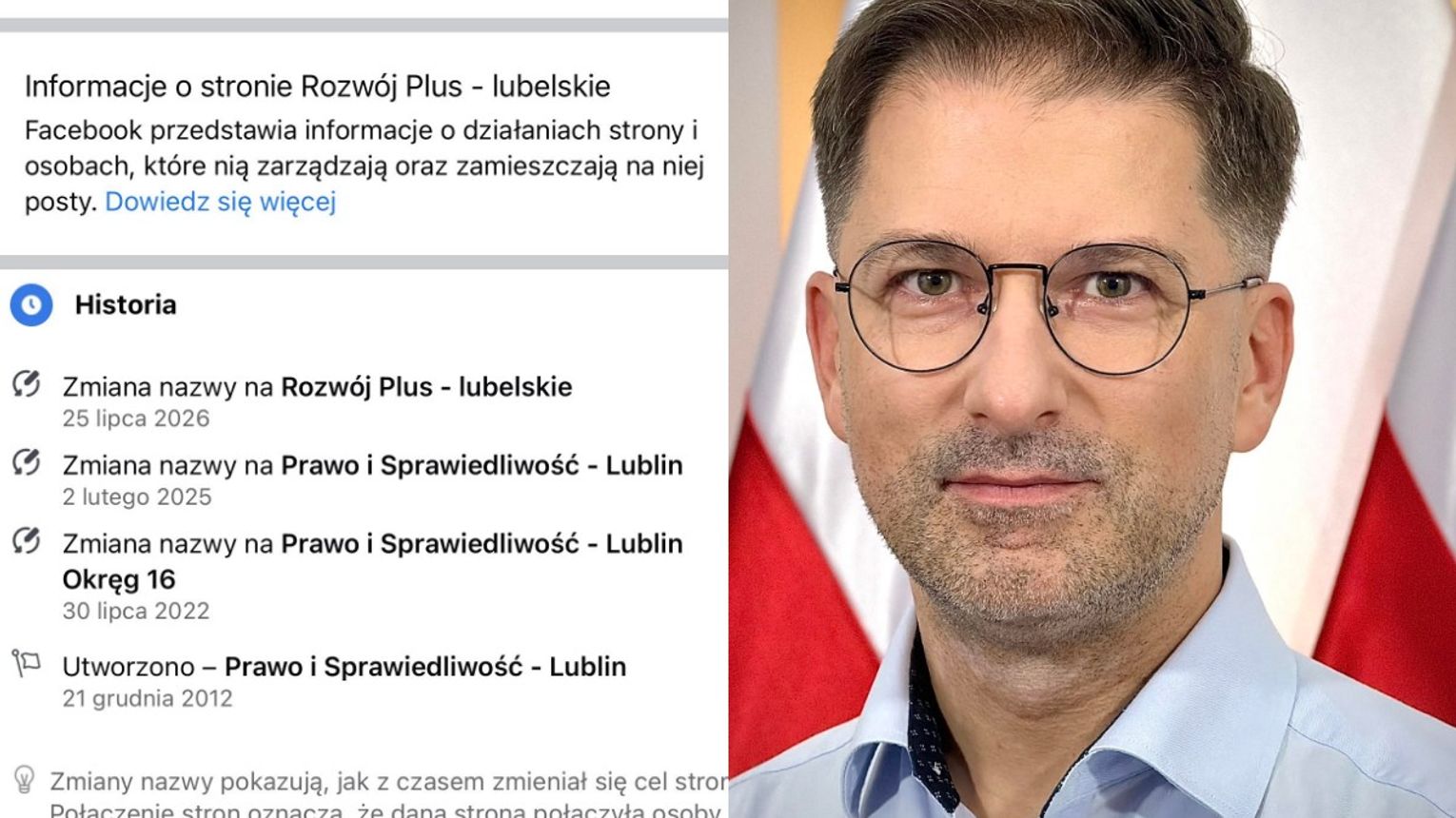 Rozwój Plus przejął profil lubelskiego PiS. „Nie zasłużyłem na takie traktowanie”