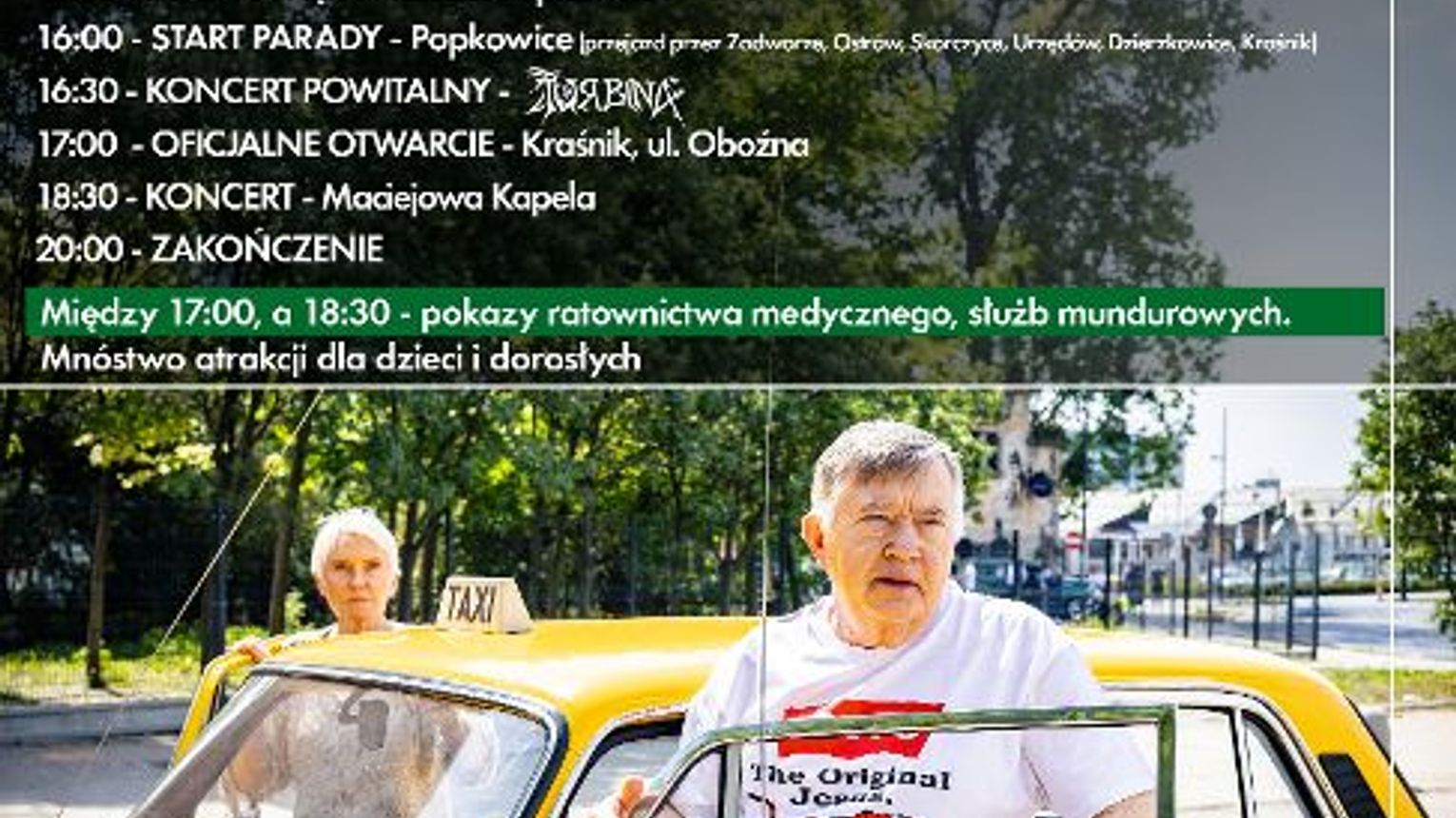 Gwiazdy serialu „Zmiennicy” przyjadą do Kraśnika. W niedzielę rusza 7. Parada Klasyków
