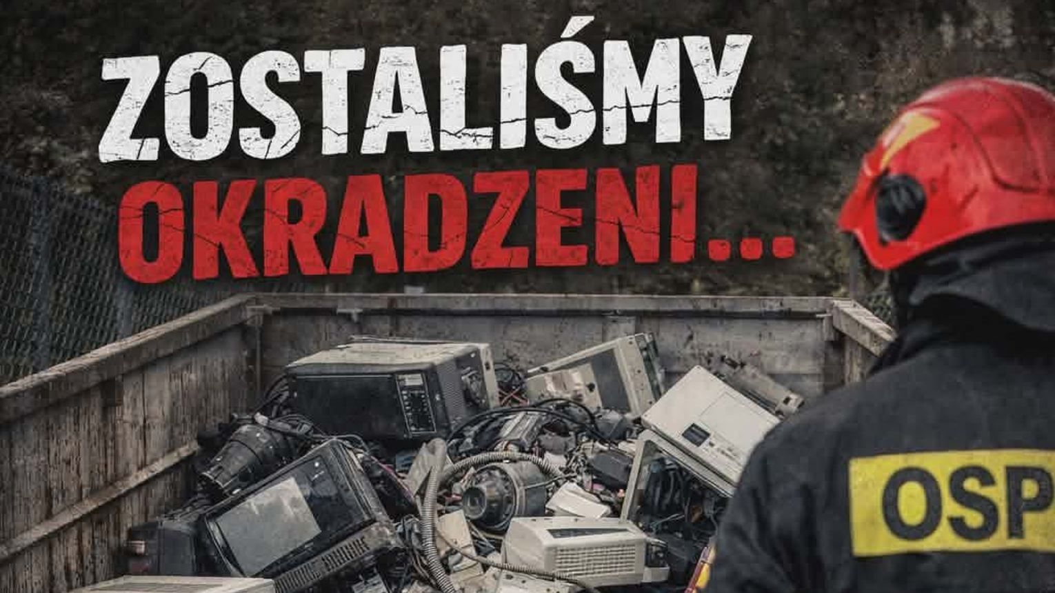 Kto okrada strażaków? Zniknęło to, co miało ratować życie